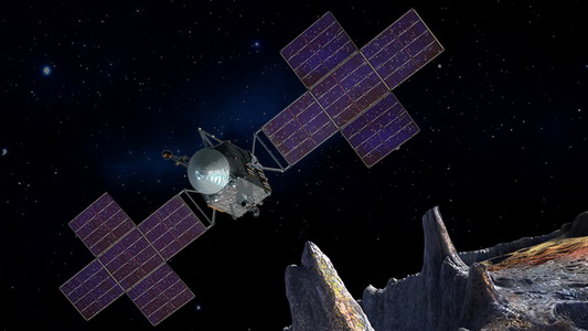 Повърхността на астероида Психея - Spacecraft and the surface of Psyche